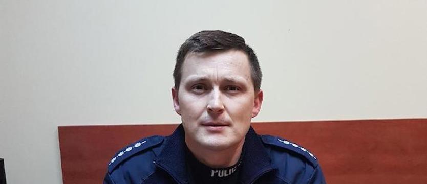 Po służbie doprowadził do zatrzymania włamywacza