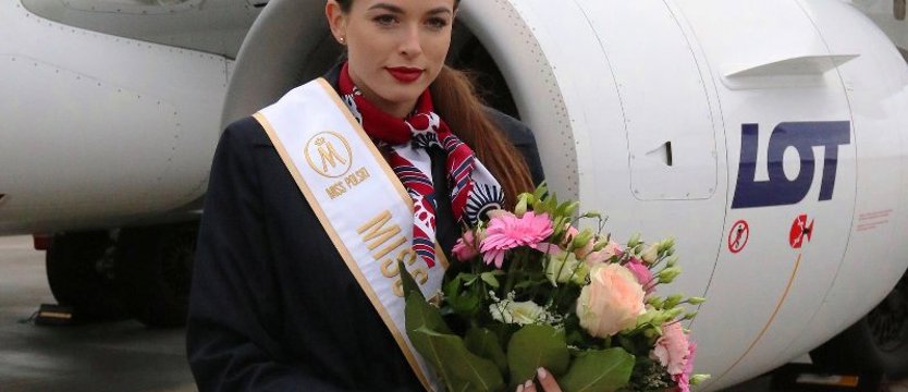 Latająca miss na lotnisku w Goleniowie
