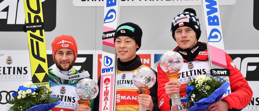 Skoki narciarskie. Kubacki trzeci, Stoch szósty w Ga-Pa, wygrał Kobayashi