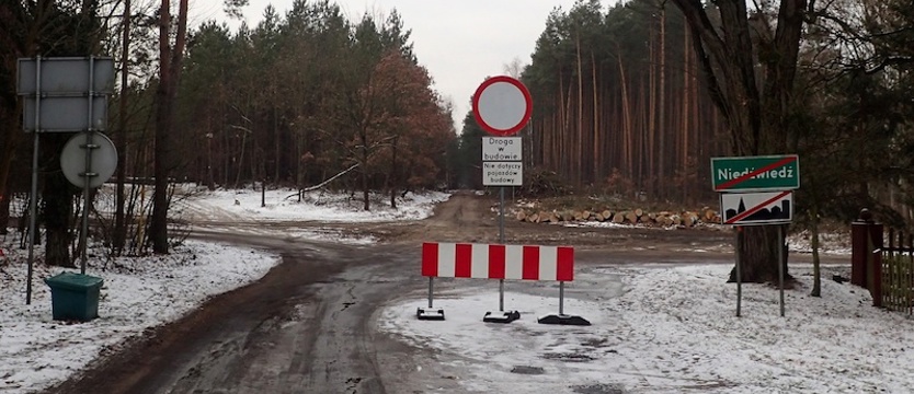 Ruszyły wycinki drzew na drodze wspomagającej obwodnicę Kobylanki
