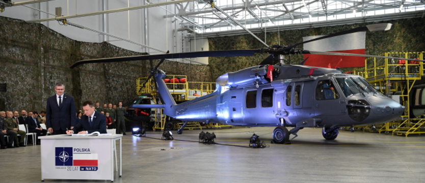 Podpisali umowę na 4 śmigłowce Black Hawk dla Wojsk Specjalnych
