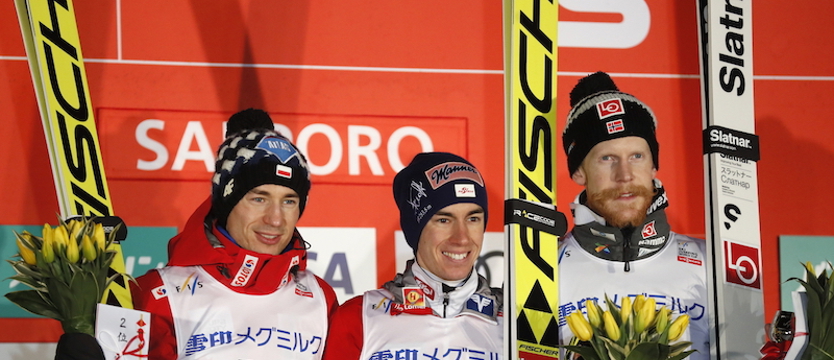 Stoch drugi i z rekordem skoczni w Sapporo