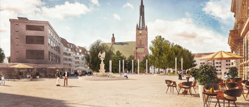 Plac Orła Białego po nowemu