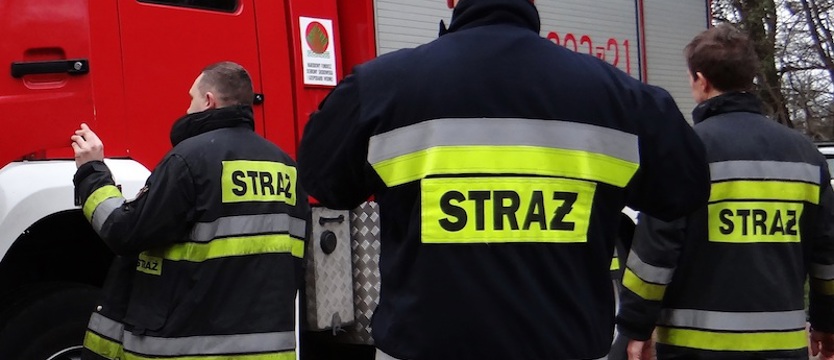 Tragiczny pożar: ciało w płomieniach