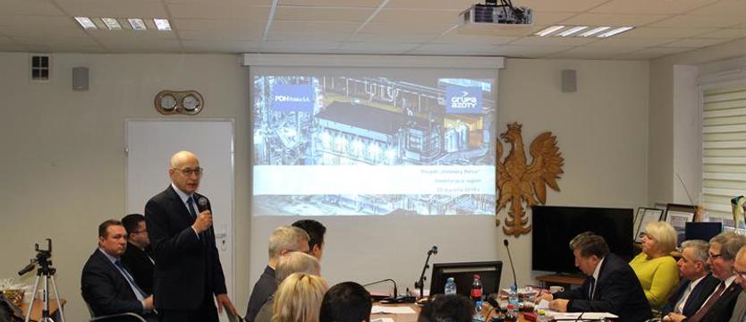 Spotkania informacyjne na temat projektu „Polimery Police”