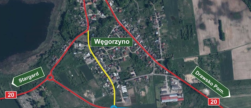 Rozstrzygnięto przetarg na budowę obwodnicy Węgorzyna