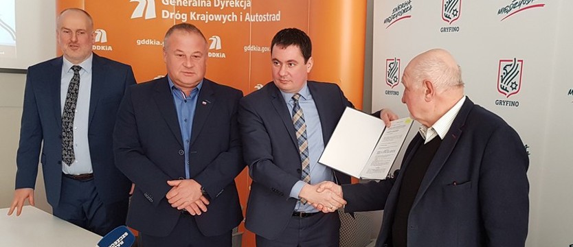 Bliżej obwodnicy Gryfina i Radziszewa