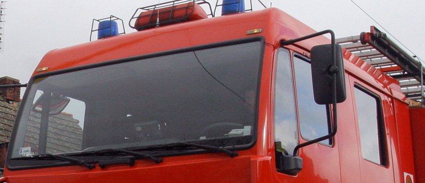 Pożar poddasza. Strażacy zdążyli na czas