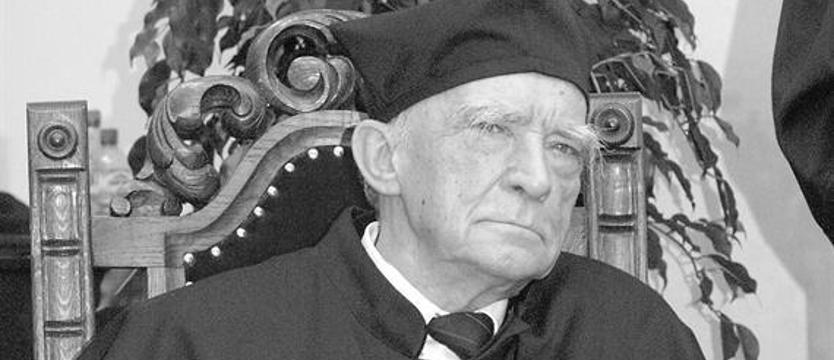 Zmarł profesor Tadeusz Wierzbicki