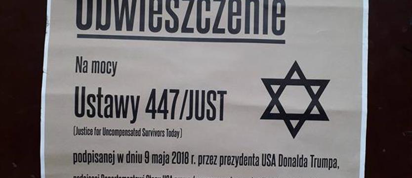 Fałszywe obwieszczenia na Niebuszewie