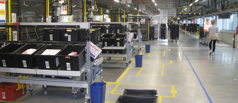 Amazon zaprasza na zwiedzanie swoich hal