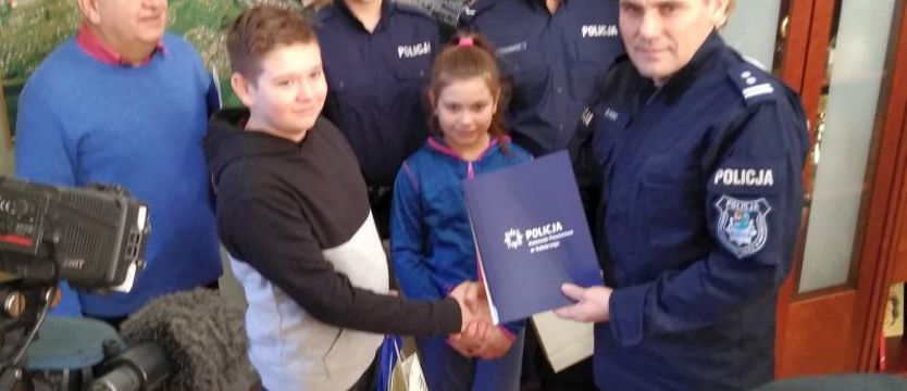 Pomógł uratować życie. Mały bohater nagrodzony