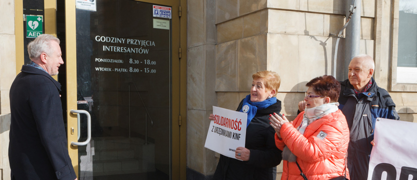 Byli szefowie KNF niesłusznie zatrzymani