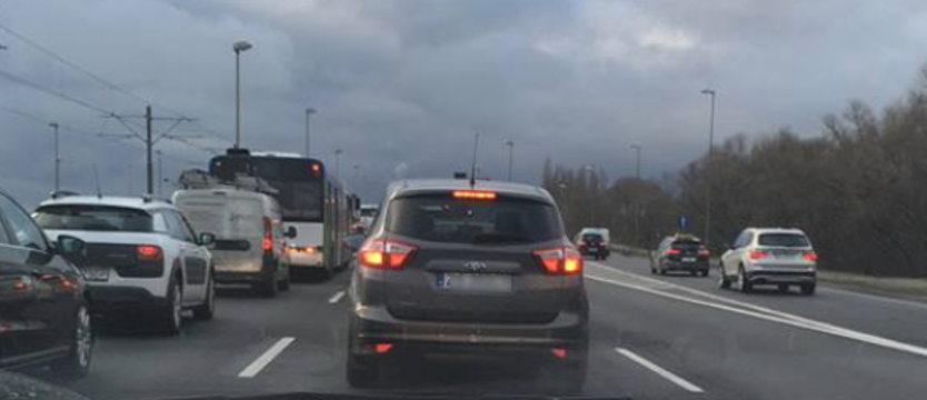 Wypadek na moście Pionierów