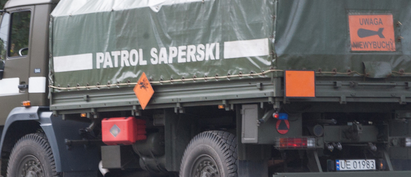 Bombę w Policach wyciągną w sobotę