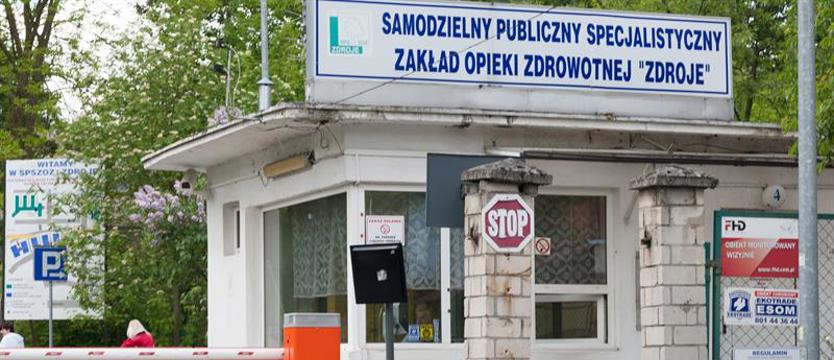Protest w szpitalu „Zdroje”