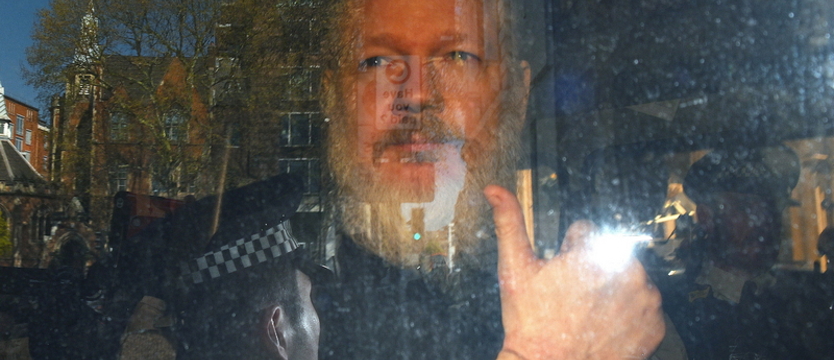 Londyńska policja aresztowała założyciela WikiLeaks Juliana Assange'a