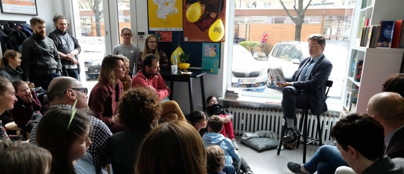 Rusinek w entuzjastycznym Szczecinie. Oczarował czytelników