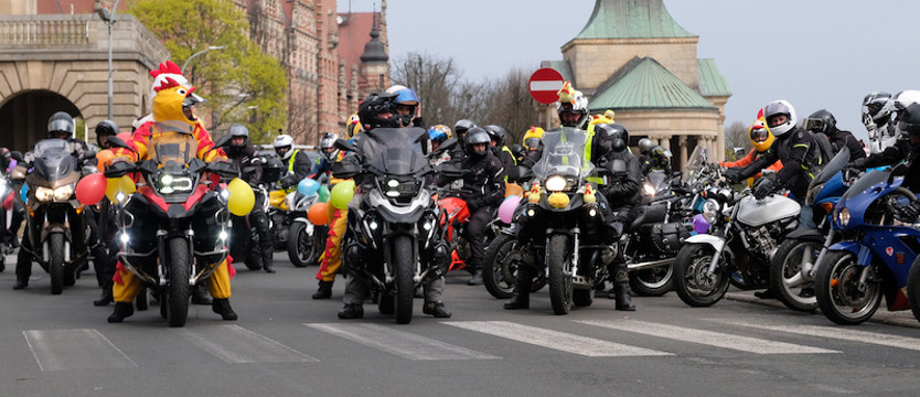 Motocykliści o wielkich sercach pojechali do dzieci