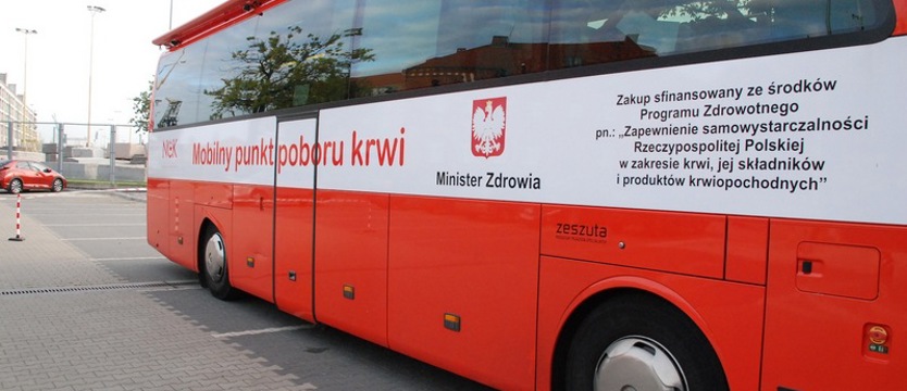 Krwiobus w szpitalu na Pomorzanach