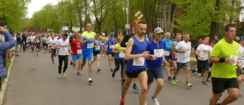 Uliczne bieganie w Szczecinku