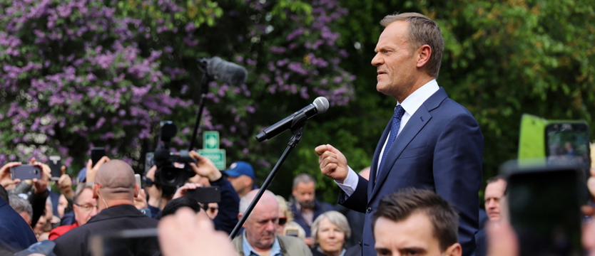 Tusk: Dzięki waszej determinacji władza wie, gdzie jest większość i dlatego macie na nią wpływ