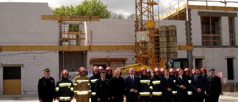 Koszalińska strażnica w budowie
