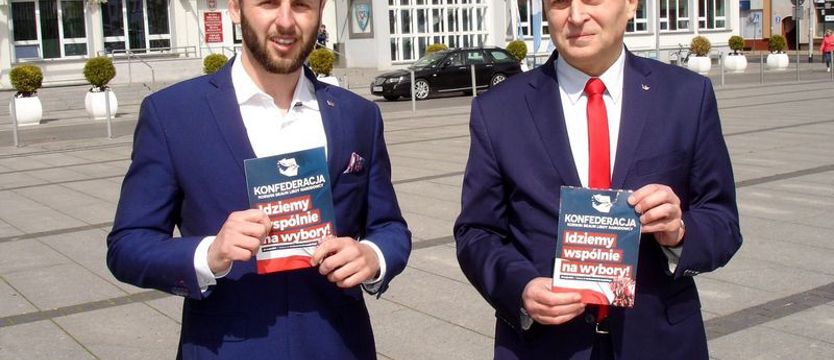 Konfederacja agitowała na koszalińskim rynku