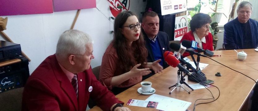 Jedyni pod sztandarem lewicy. Pracować i zarabiać po europejsku