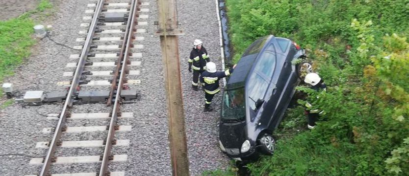 Nieostrożna jazda mercedesem