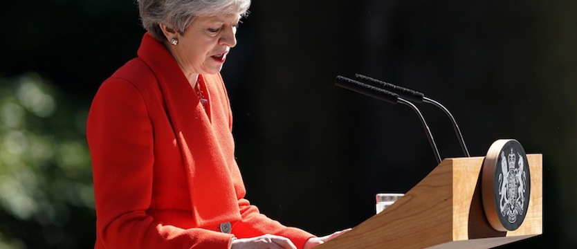 May zapowiedziała rezygnację ze stanowiska szefowej partii