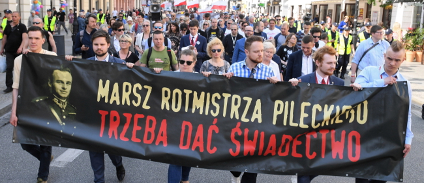 Marsz w hołdzie rotmistrzowi Pileckiemu