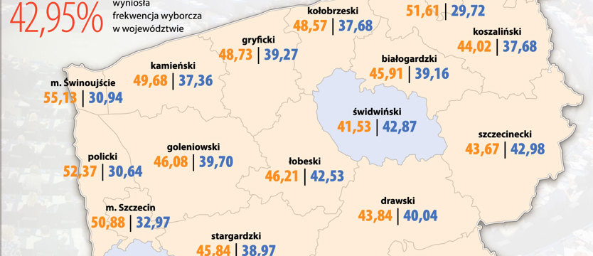 Tak głosowaliśmy w naszym okręgu. Ile głosów otrzymali kandydaci