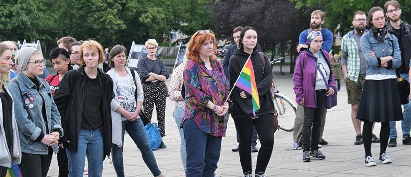 Manifestowali przeciw dyskryminacji