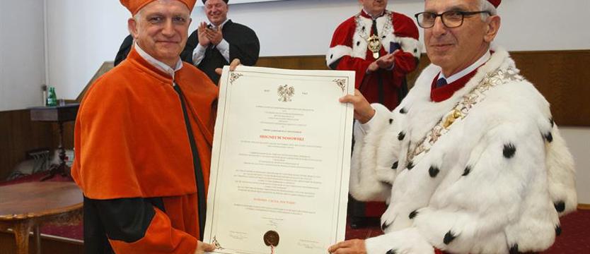Zbigniew Nosowski nowym doktorem honoris causa Uniwersytetu Szczecińskiego