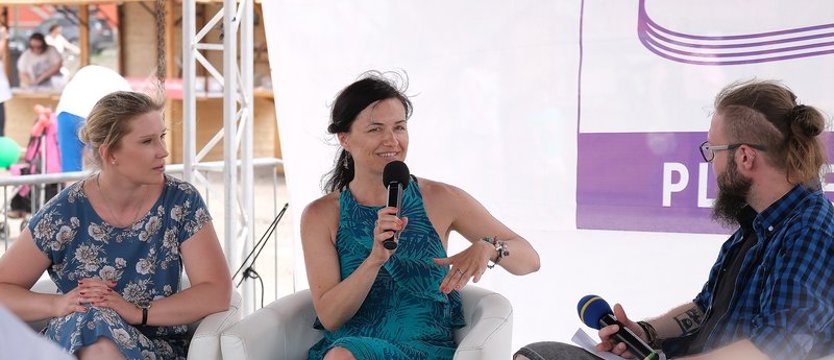 Plener literacki. Kowalska i Ryciak o sensacyjnych historiach i rozpaczy