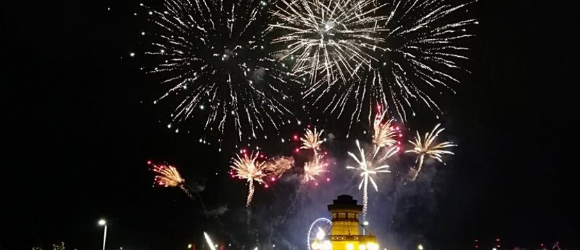 Sztuczne ognie rozbłysły na Dniach Morza