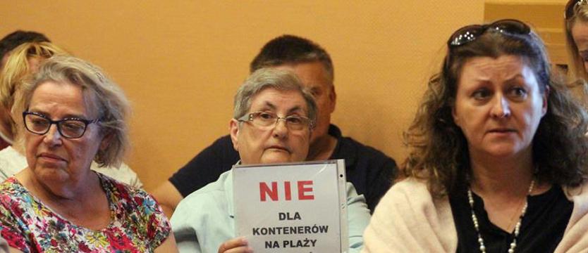 Mieszkańcy powiedzieli kontenerom NIE