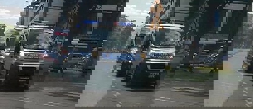 Zderzenie przy Bramie Portowej. Zakorkowane centrum Szczecina