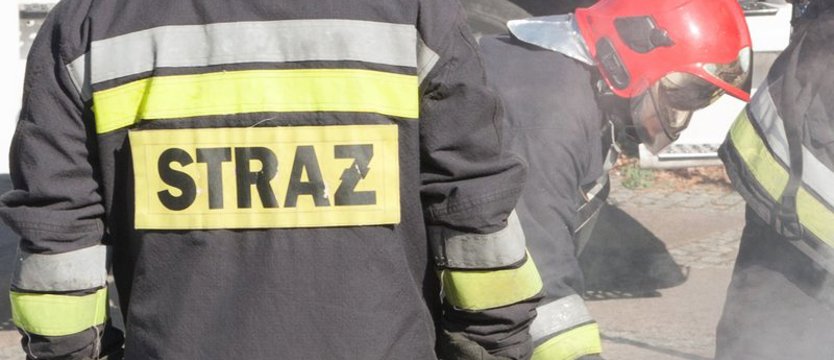 Ogień w kontenerze przy Paszteciku