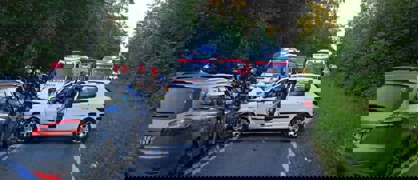 Trzy osoby ranne w wypadku. Zablokowana droga Gryfino–Widuchowa