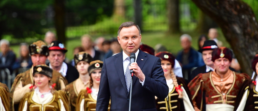 Wizyta prezydenta Andrzeja Dudy w Drawsku Pomorskim