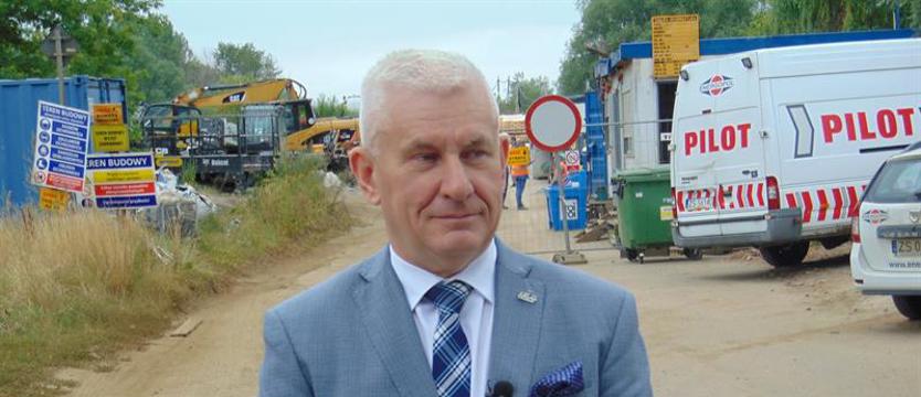 Wiadukt przy Kuźnickiej w sierpniu