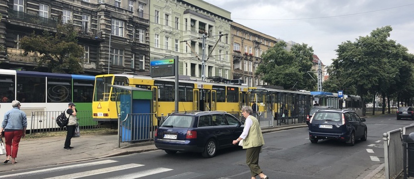 Wstrzymane tramwaje