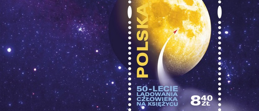 Poczta upamiętniła 50. rocznicę lądowania człowieka na Księżycu