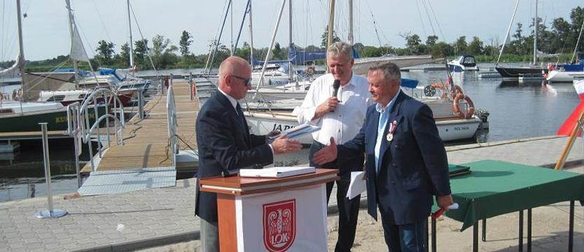 Powiększona marina na 75-lecie LOK