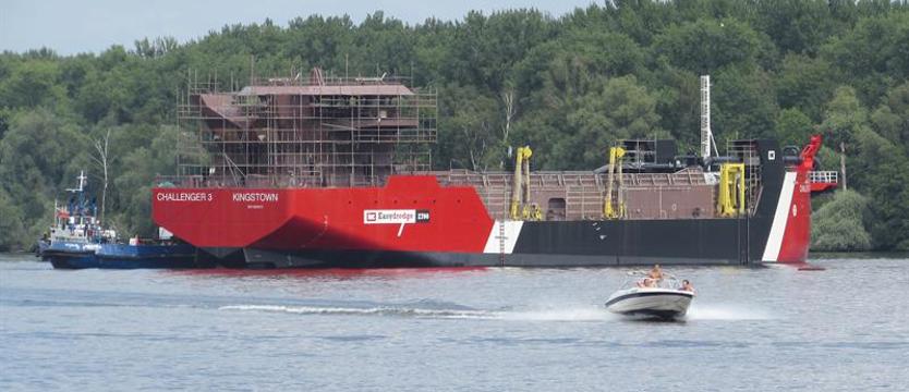 Pogłębiarka „Challenger 3” zwodowana