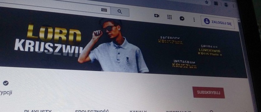 Mieszkania youtuberów przeszukane przez policję