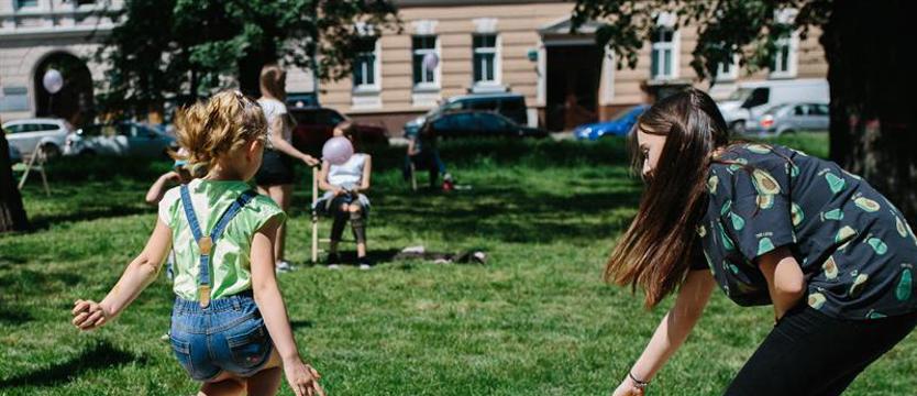Piknik w parku Andersa