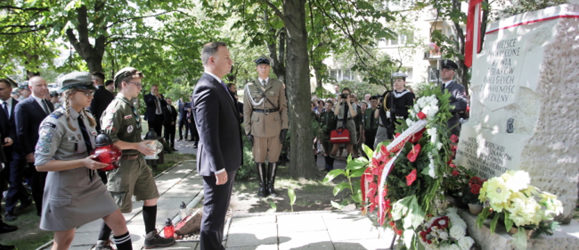 Rocznica Powstania Warszawskiego. Upamiętnili rzeź Woli